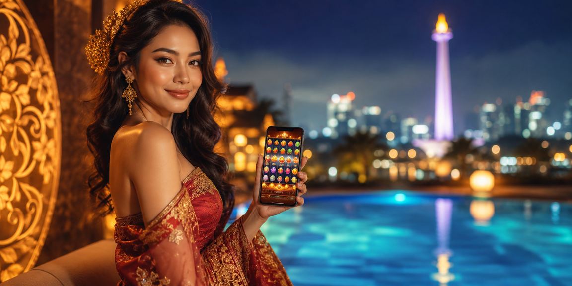 Pengguna modern menikmati akses mobile superbonus88 di ponsel pada acara festival