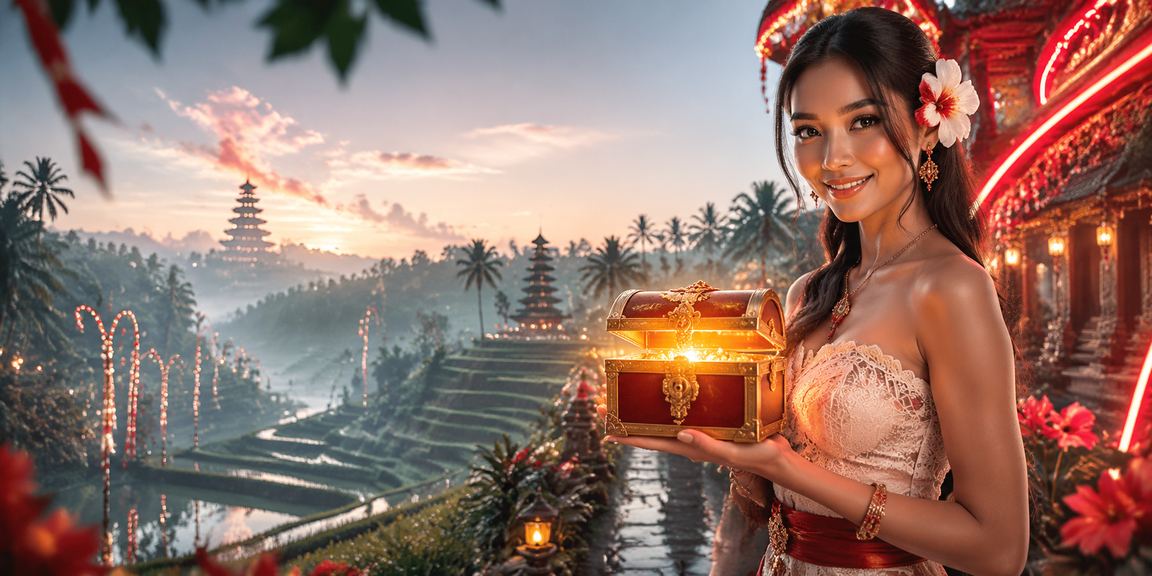 Tampilan aplikasi casino neon dengan nuansa malam yang elegan
